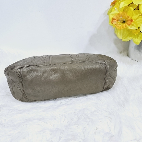 Coach Signature Hobo Leather F19415 Shoulder Hand Bag Purse - END OF SUMMER SALE - Picture 12 of 16